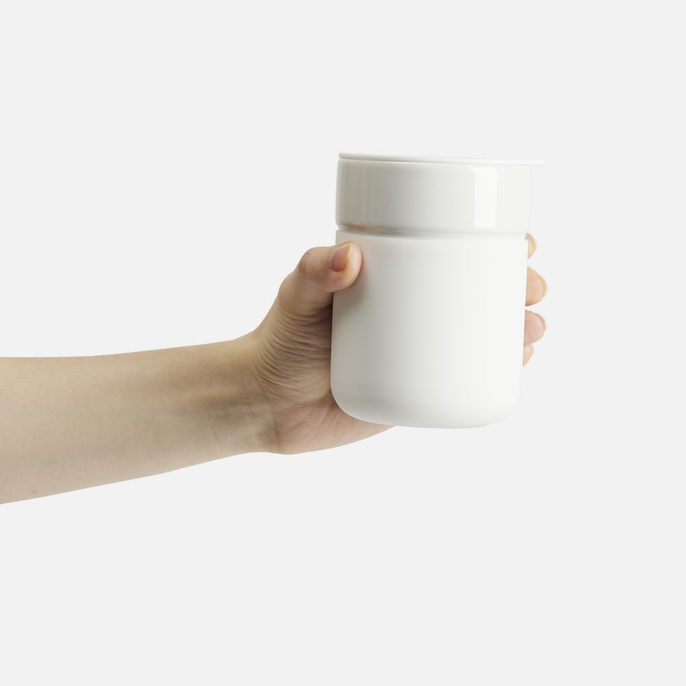 Кружка Nabo с силиконовым держателем, белая — изображение 5