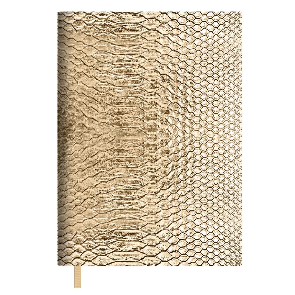 Ежедневник Anaconda, недатированный, золотистый — изображение 3