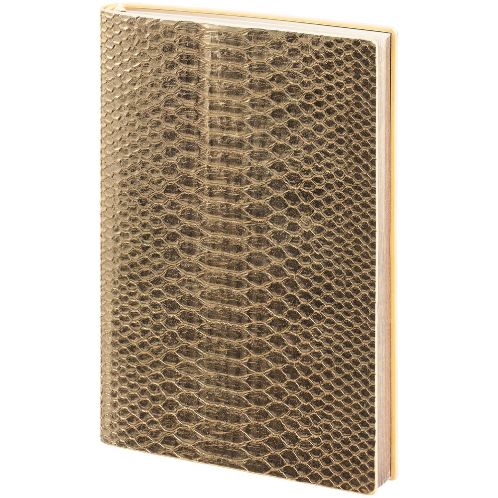 Ежедневник Anaconda, недатированный, золотистый — изображение 4