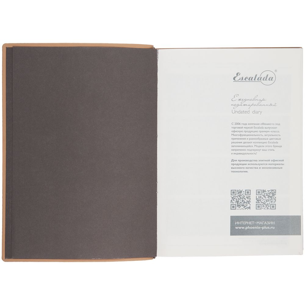 Ежедневник Anaconda, недатированный, серебристый — изображение 8