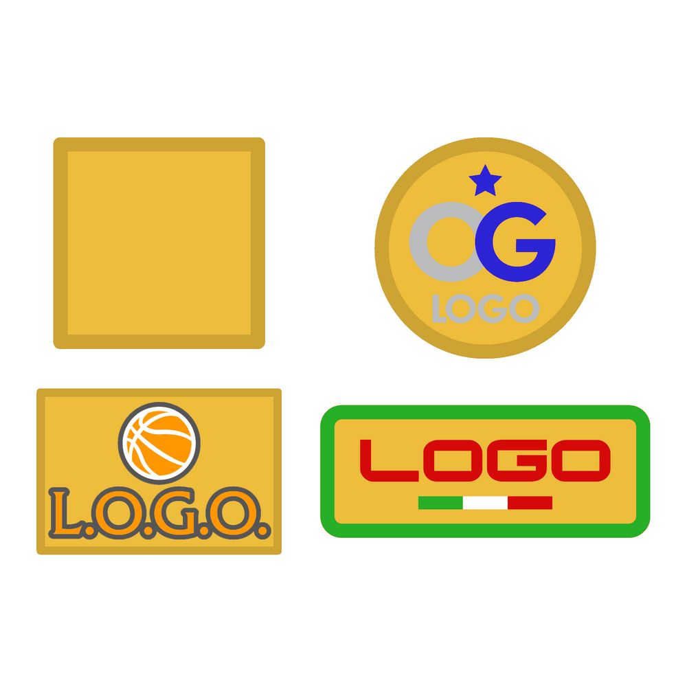 Шеврон из габардина Gabo S, желтый — изображение 2