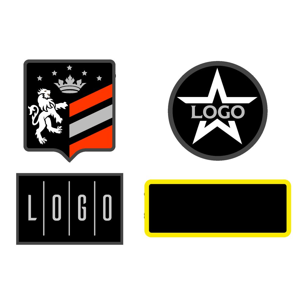 Шеврон из габардина Gabo M, черный — изображение 2