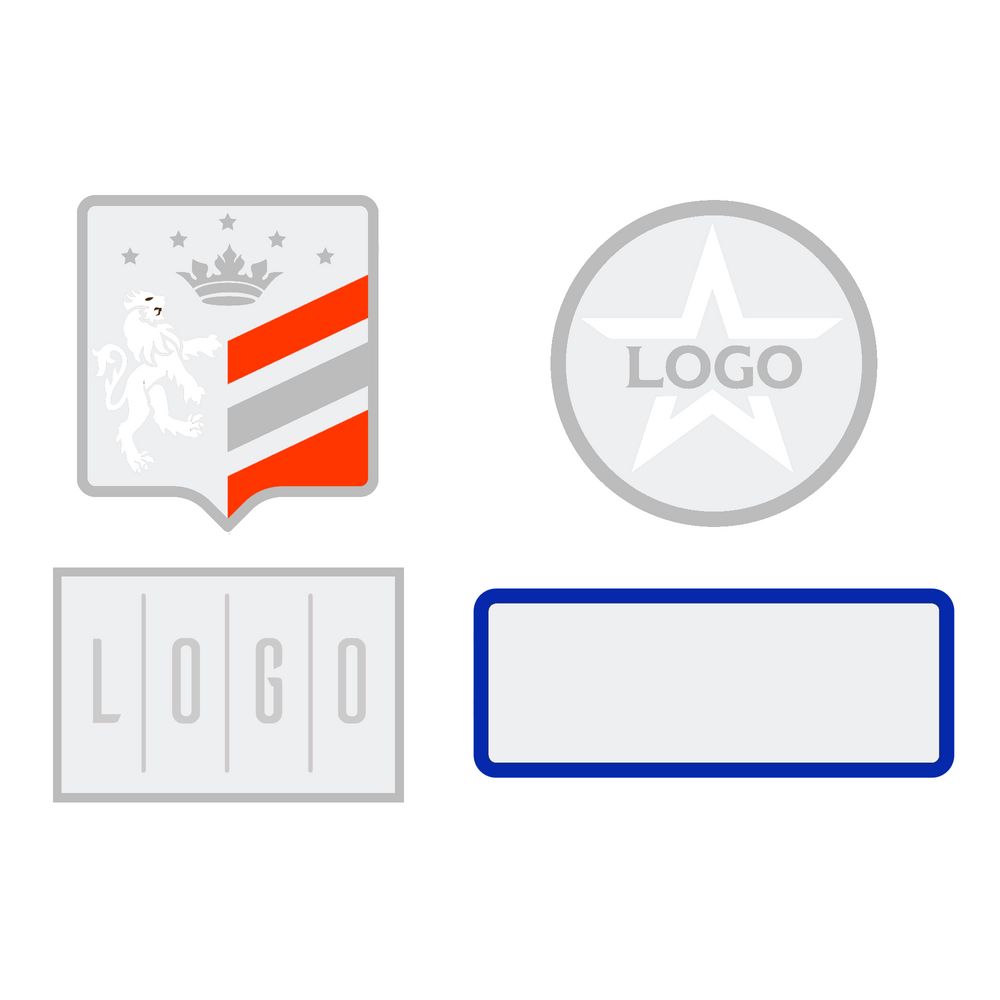 Шеврон из габардина Gabo M, белый — изображение 2