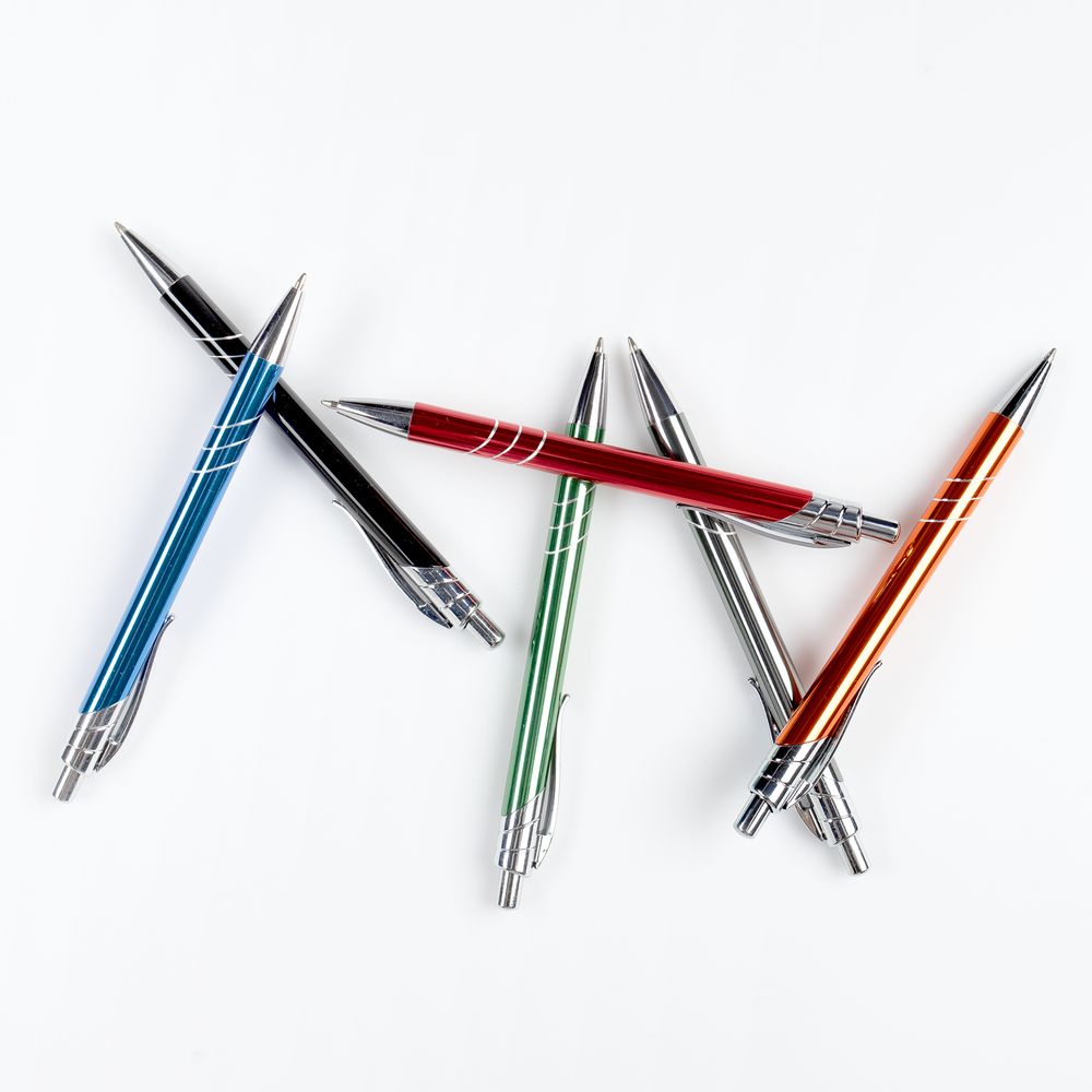 Ручка шариковая Undertone Metallic, зеленая — изображение 7