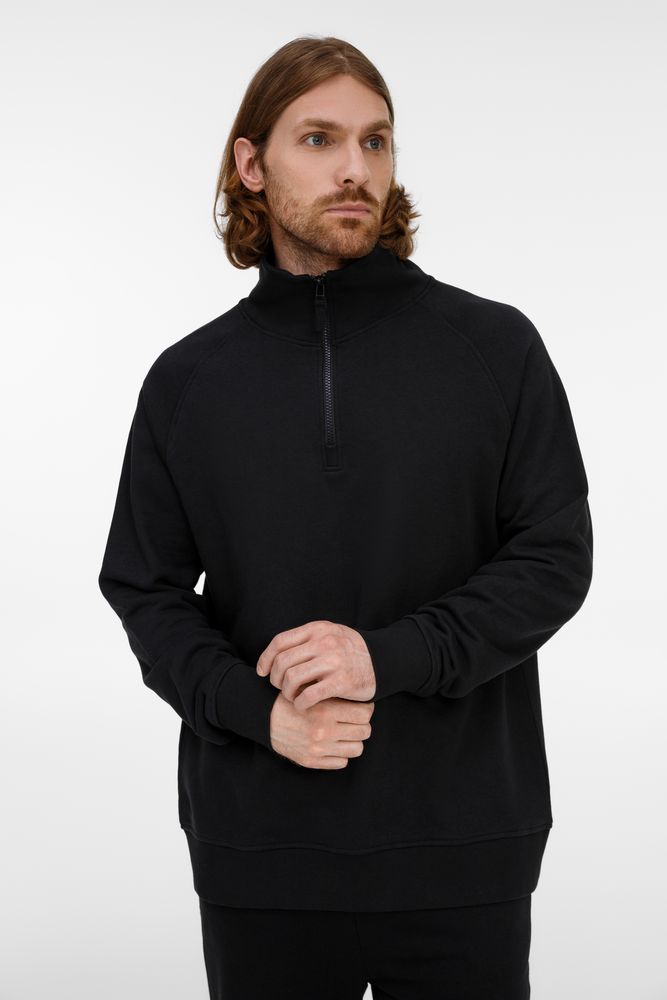 Толстовка унисекс S3, черная — изображение 7