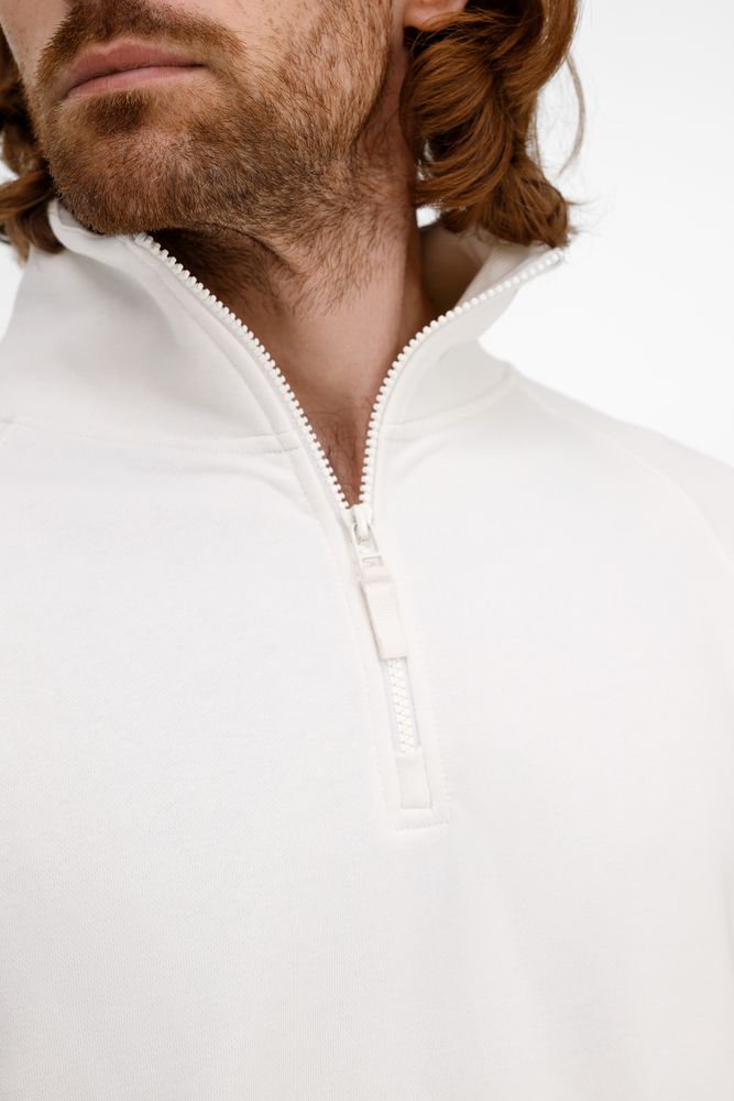 Толстовка унисекс S3, молочно-белая — изображение 8