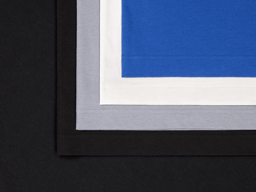 Футболка оверсайз унисекс T9, синяя — изображение 8