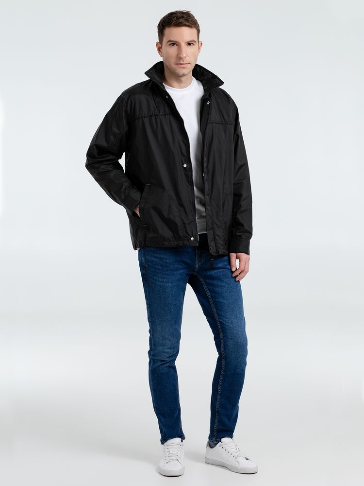 Ветровка мужская Mistral 210, черная — изображение 8