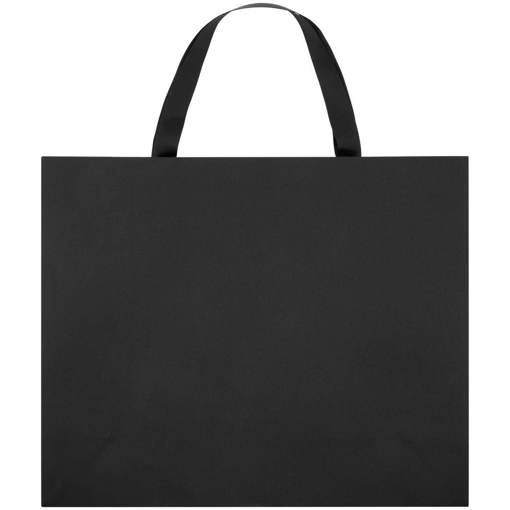 Пакет бумажный Manilla L, черный — изображение 3