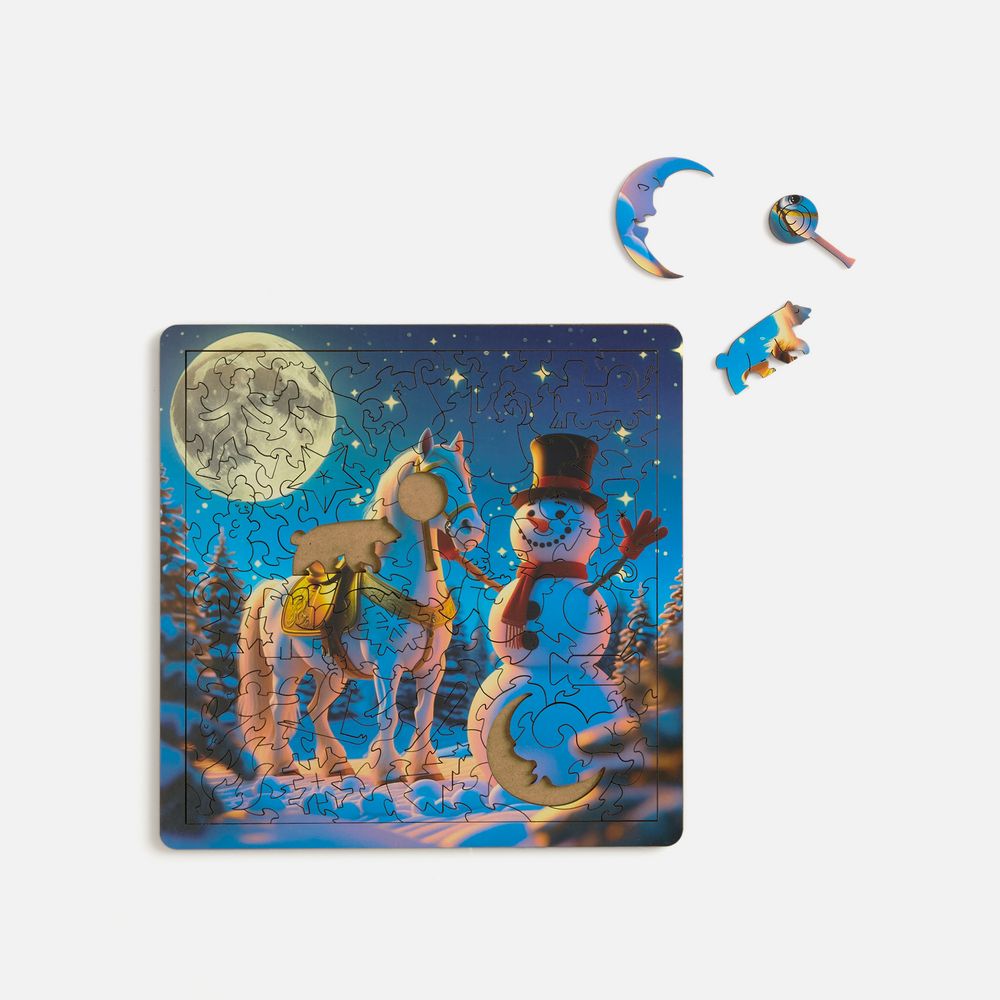 Деревянный пазл Woodsy Wonders на заказ — изображение 3