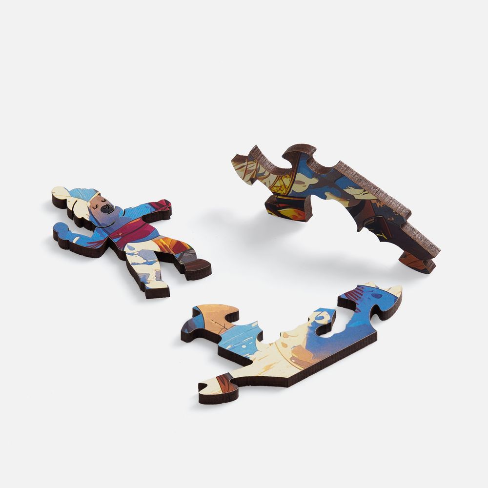 Деревянный пазл с крышкой PuzzleBox на заказ — изображение 8