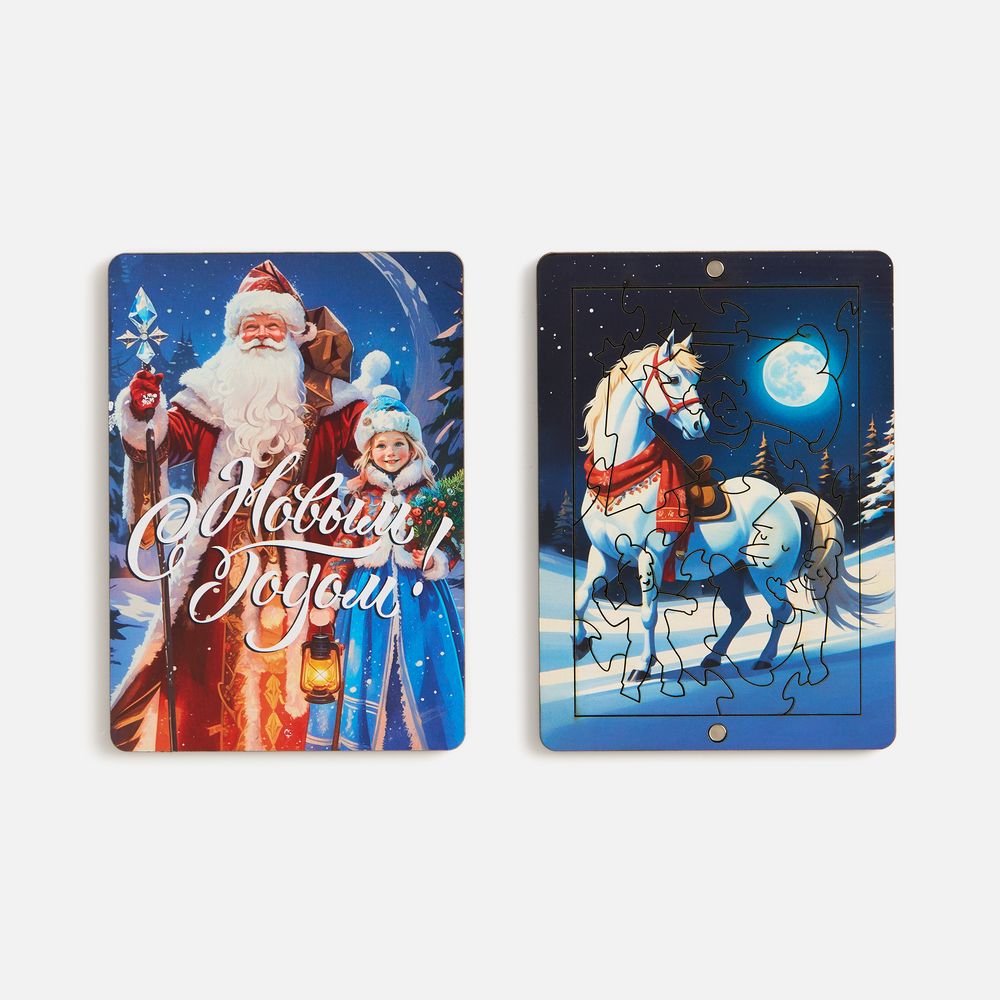 Деревянный пазл с крышкой PuzzleBox на заказ — изображение 9