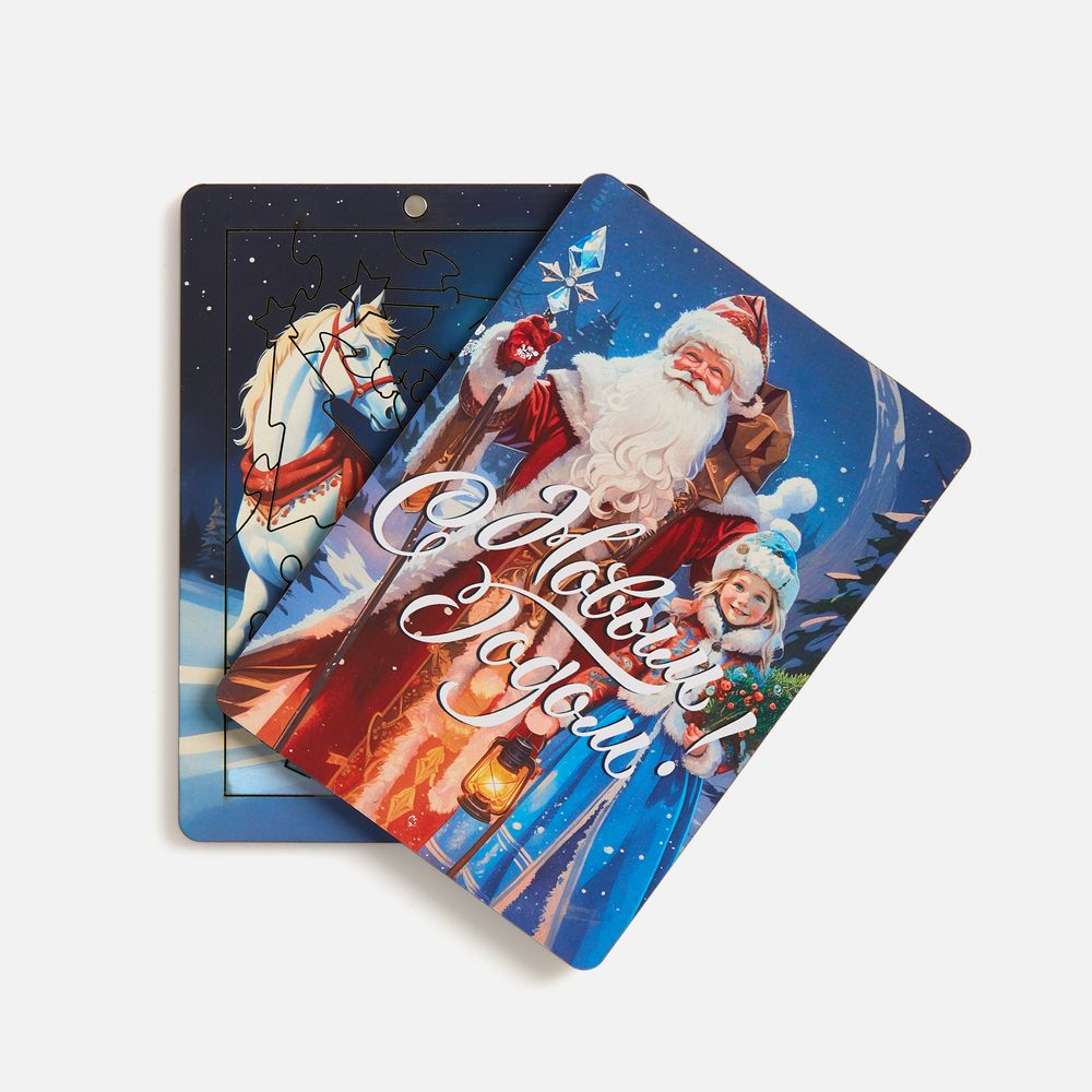 Деревянный пазл с крышкой PuzzleBox на заказ — изображение 10