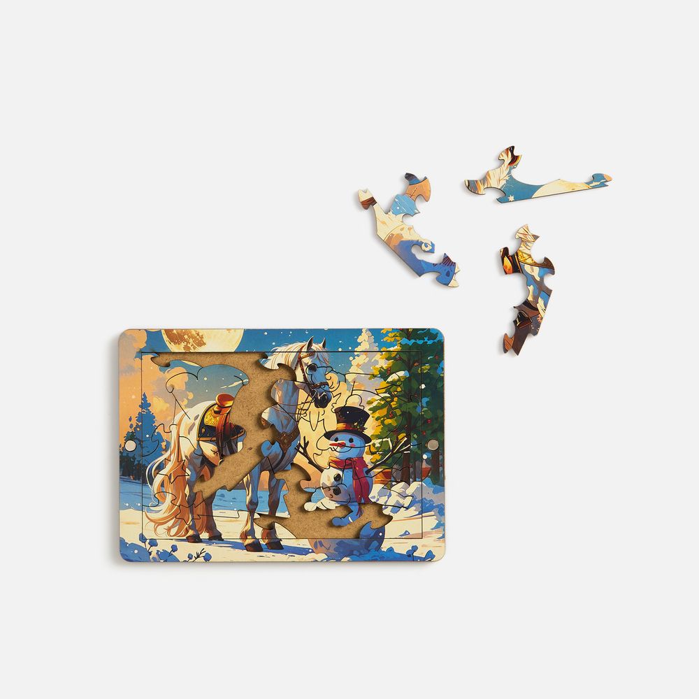 Деревянный пазл с крышкой PuzzleBox на заказ — изображение 7