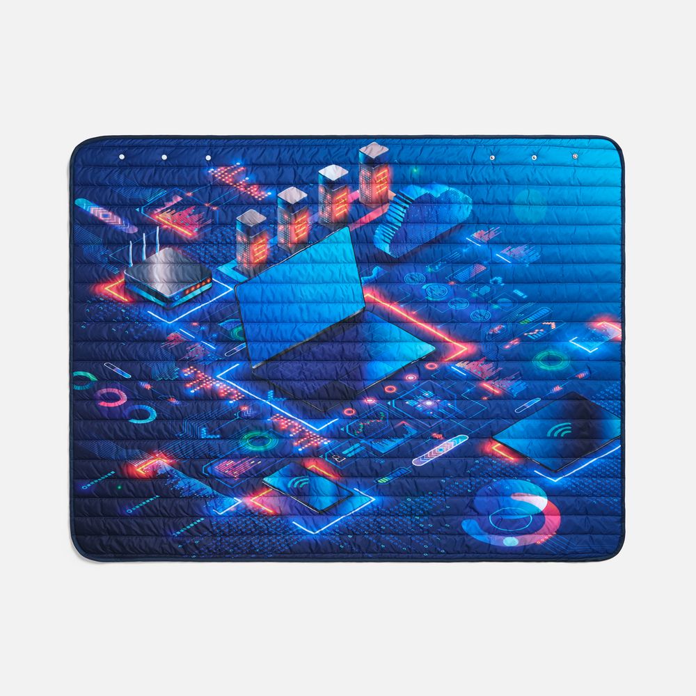 Плед-пончо Blanket Print на заказ — изображение 3