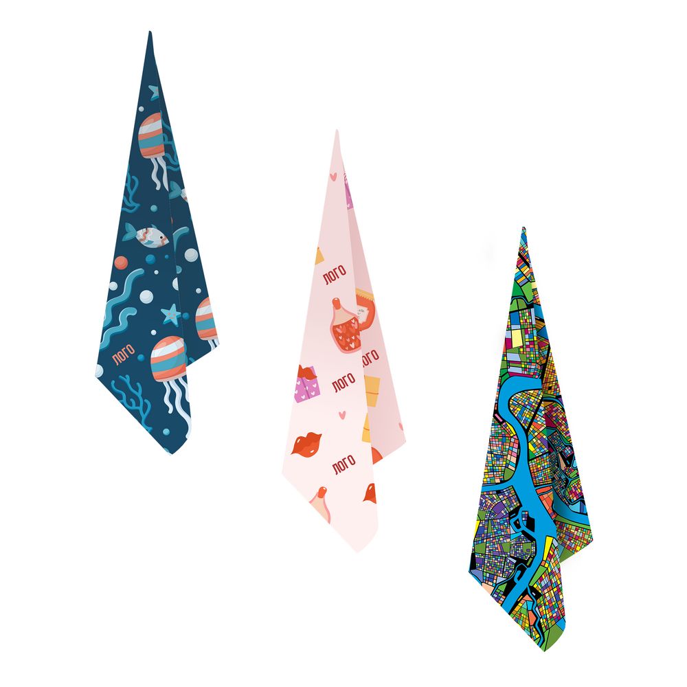 Полотенце на заказ Full Color, большое — изображение 2