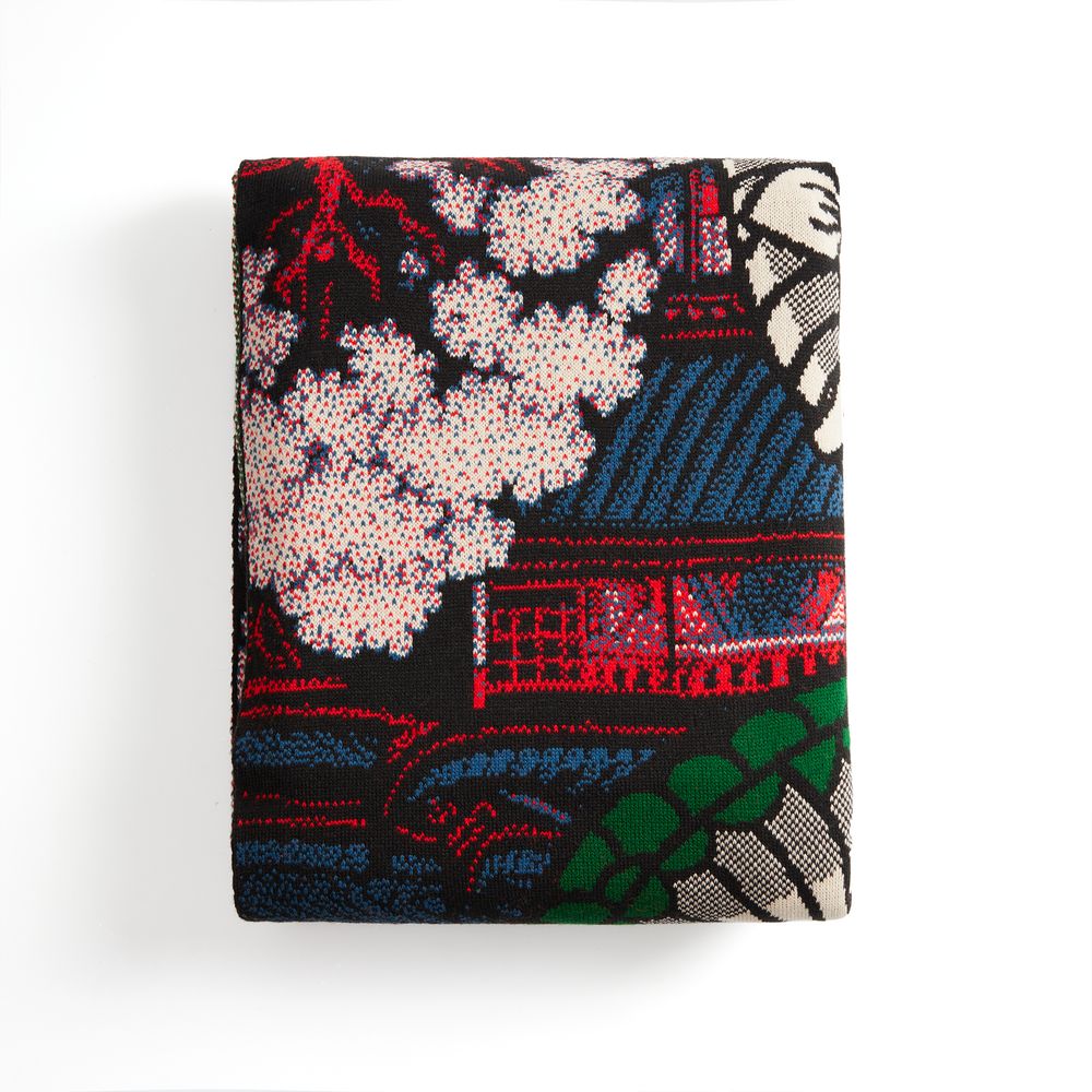 Плед Multicolor Net на заказ, S, акрил — изображение 5