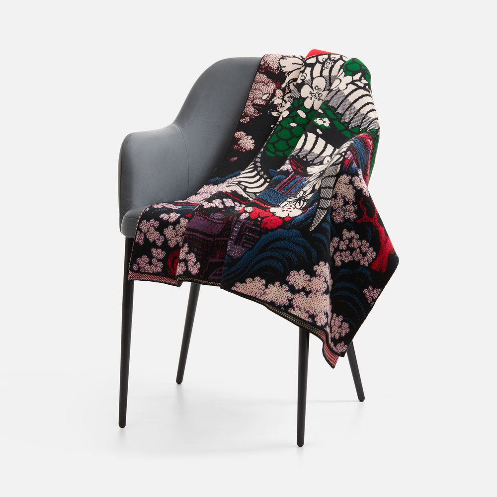 Плед Multicolor Net на заказ, S, акрил — изображение 4