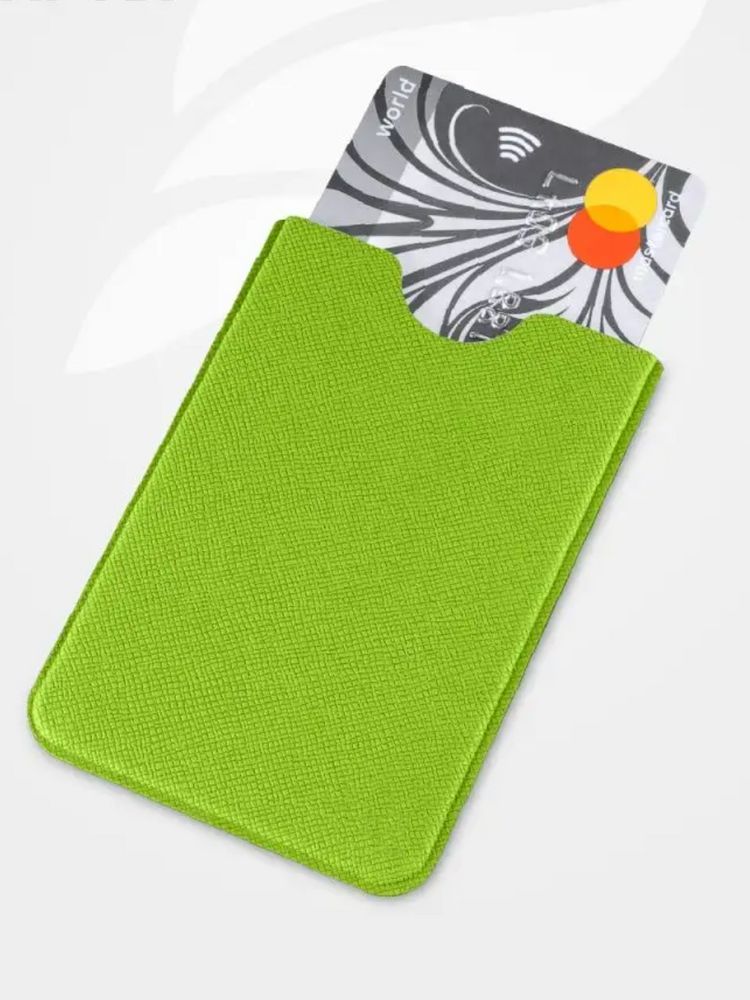 Чехол для карты с RFID-защитой на заказ, экокожа — изображение 5