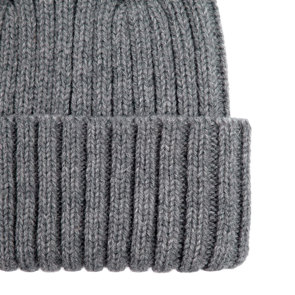 Шапка Uni, серый меланж — изображение 5
