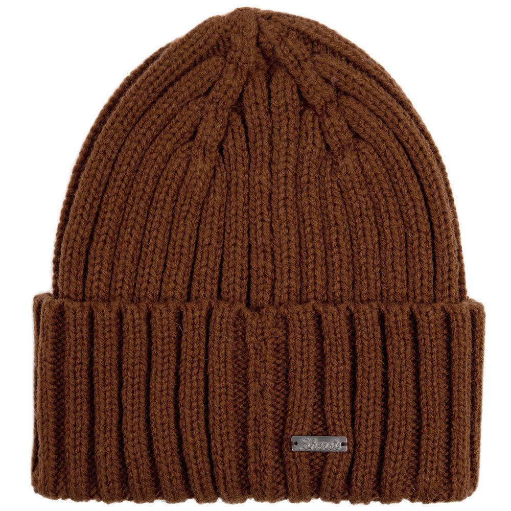 Шапка Uni, коричневая (терракота) — изображение 3
