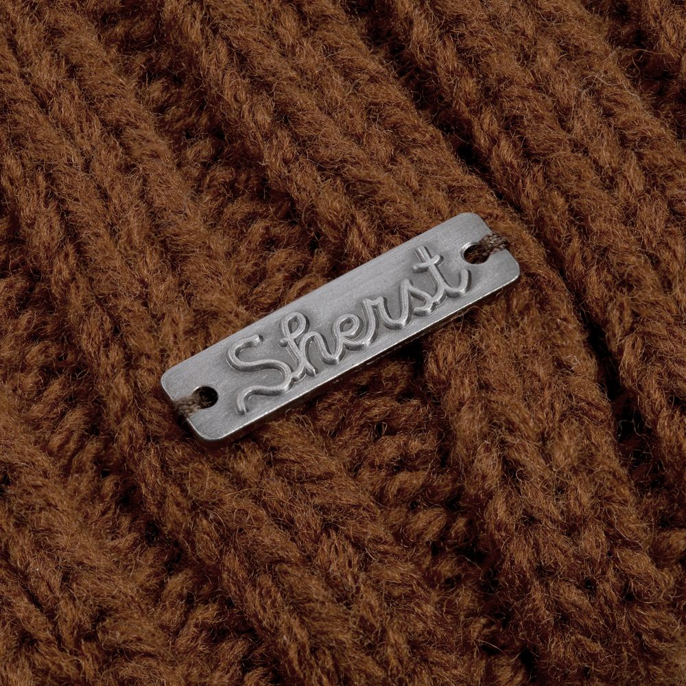 Шапка Uni, коричневая (терракота) — изображение 4