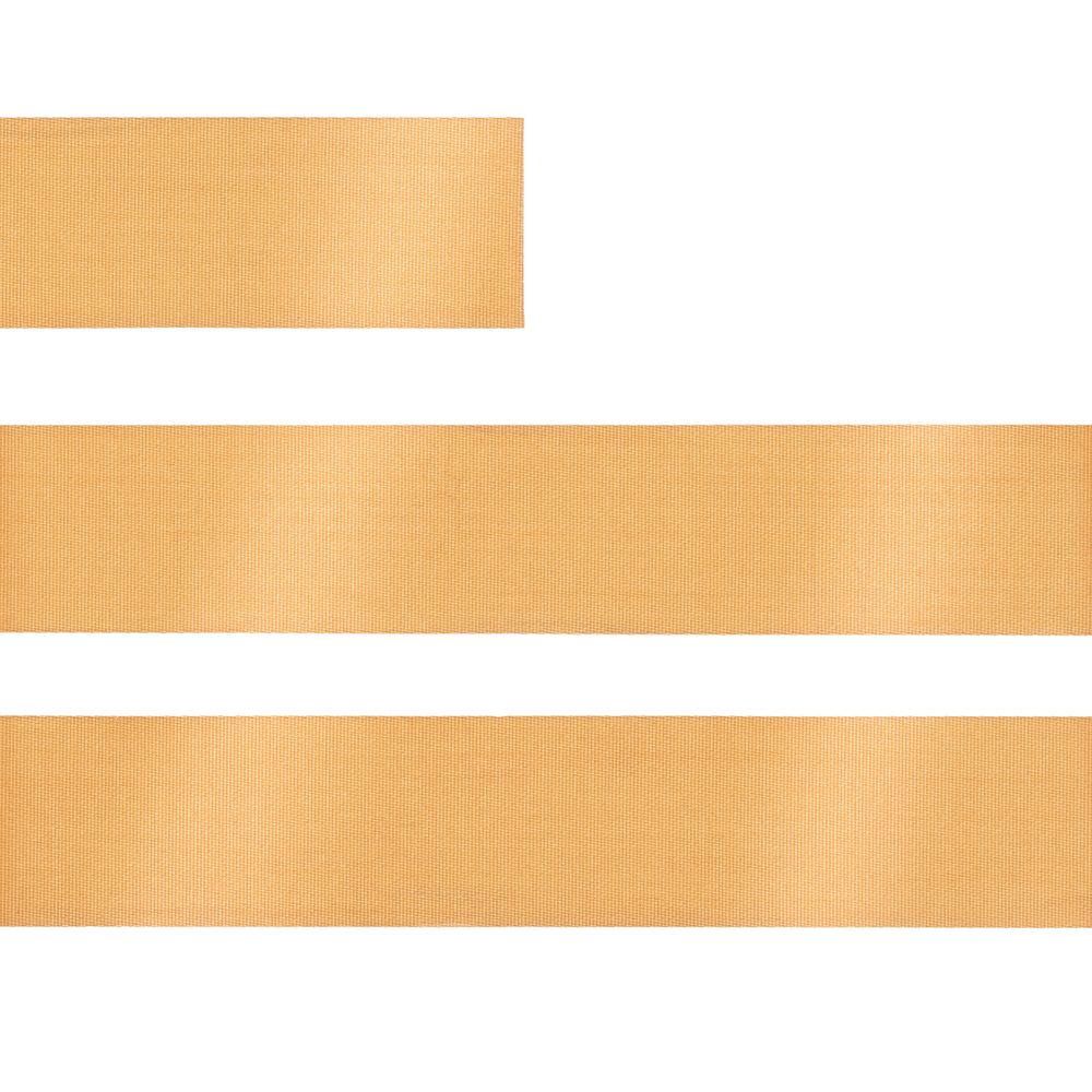 Лента сатиновая Satin 20 S, бежевая, 10 см — изображение 3