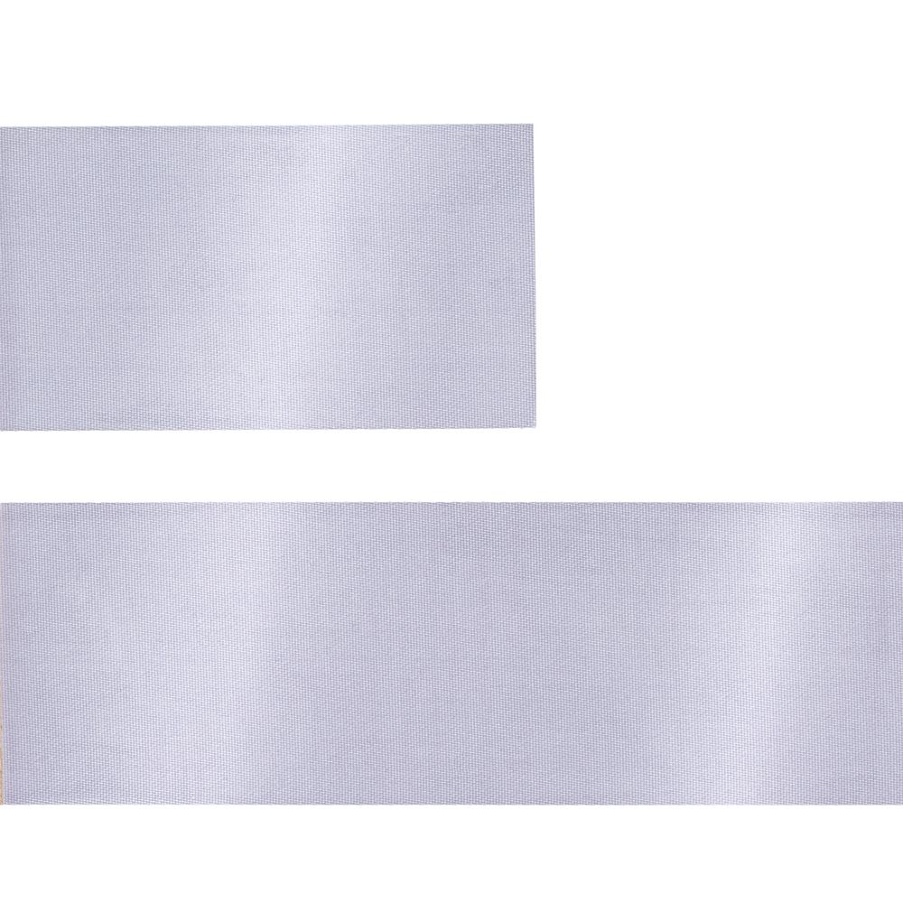 Лента сатиновая Satin 35 XL, серая, 170 см — изображение 3