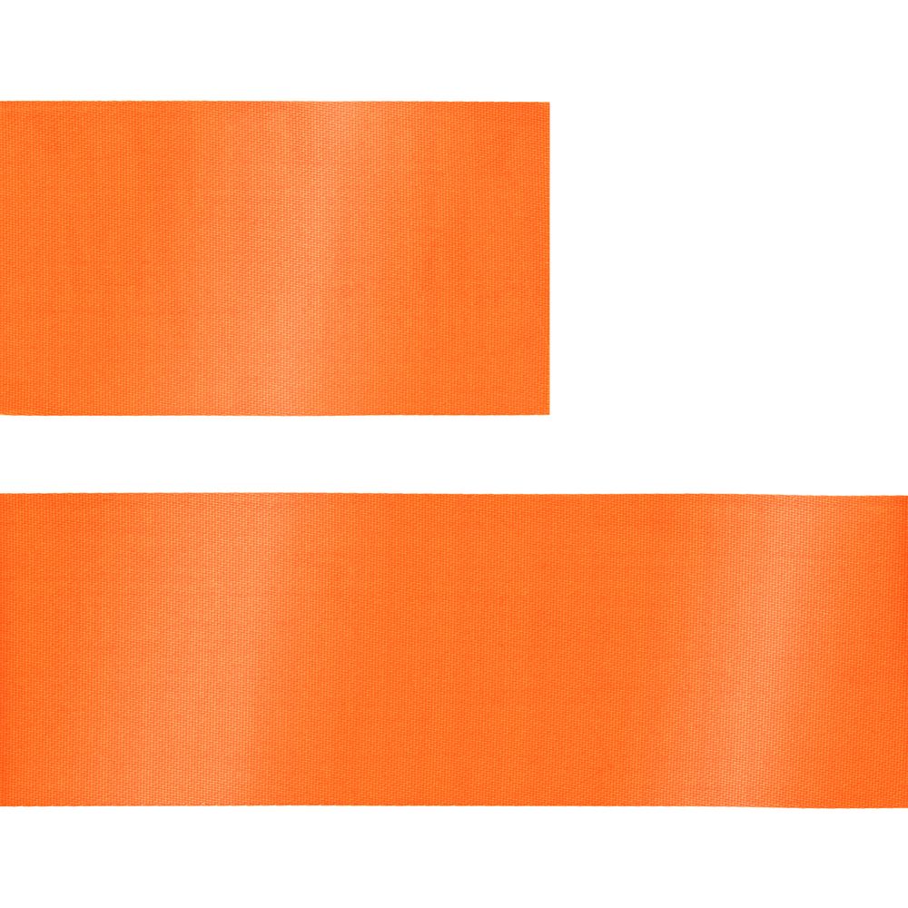 Лента сатиновая Satin 35 XL, оранжевая, 190 см — изображение 3