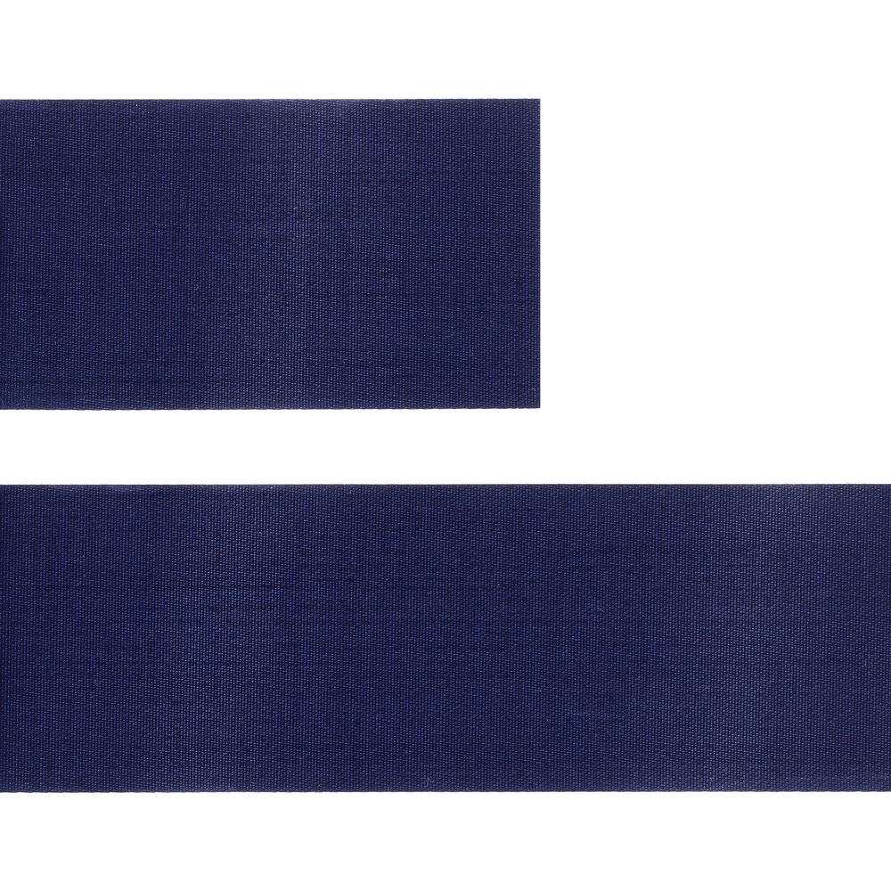Лента сатиновая Satin 35 L, темно-синяя, 130 см — изображение 3