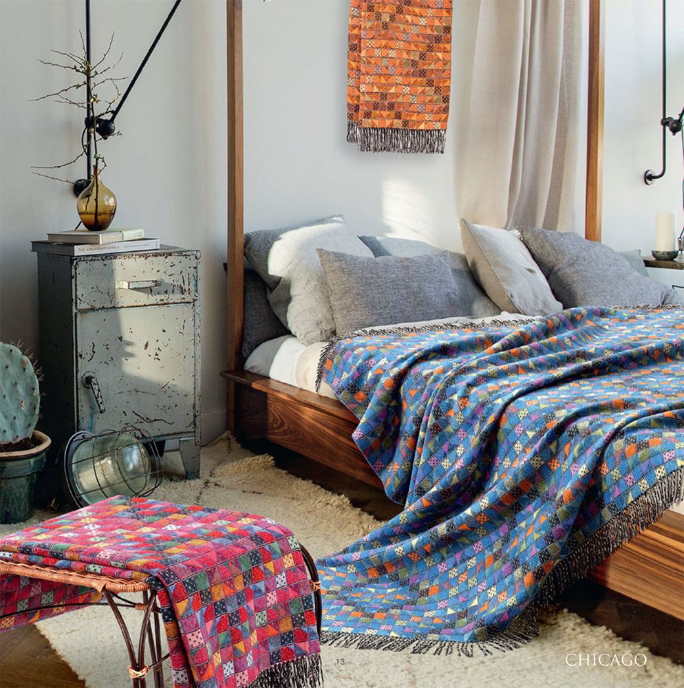 Плед Chicago, зеленый — изображение 5