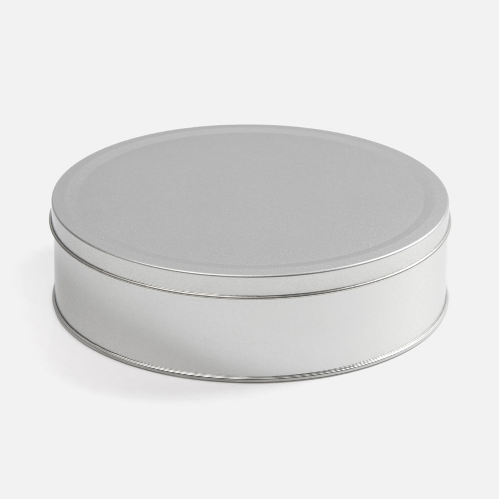 Коробка Pragmax L, круглая, серебристая — изображение 2