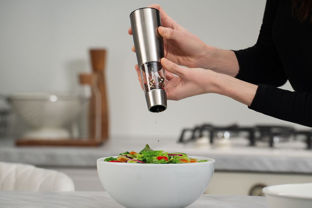 Электрическая мельница Molle, серебристая — изображение 9