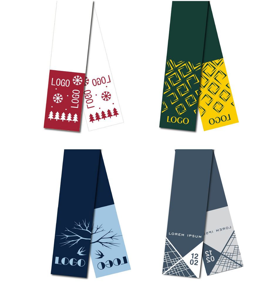 Шарф на заказ Tricksy Rand, S, полушерсть — изображение 2