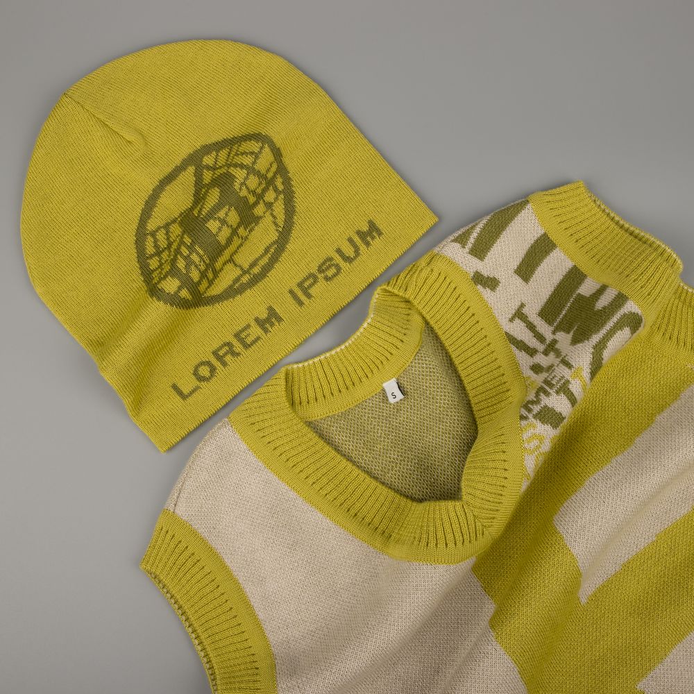 Шапка на заказ Сalle Light, полушерсть — изображение 7