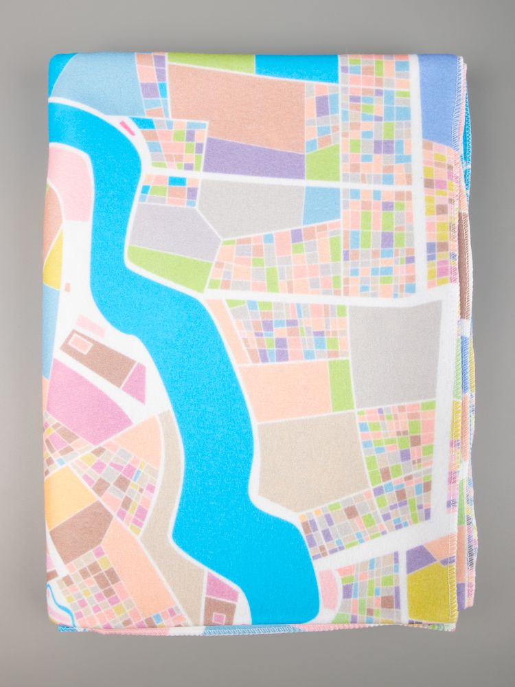 Флисовый плед Feltro Color Plus с печатью на заказ, S — изображение 3