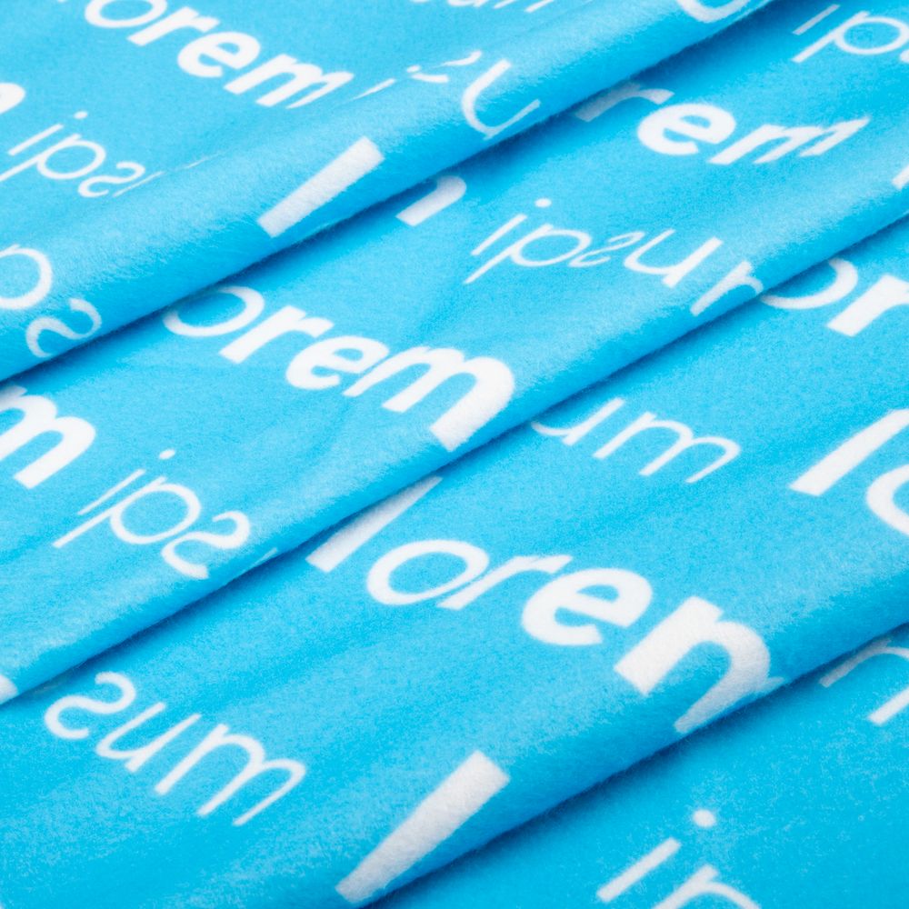 Флисовый плед Feltro Color Plus с печатью на заказ, S — изображение 9