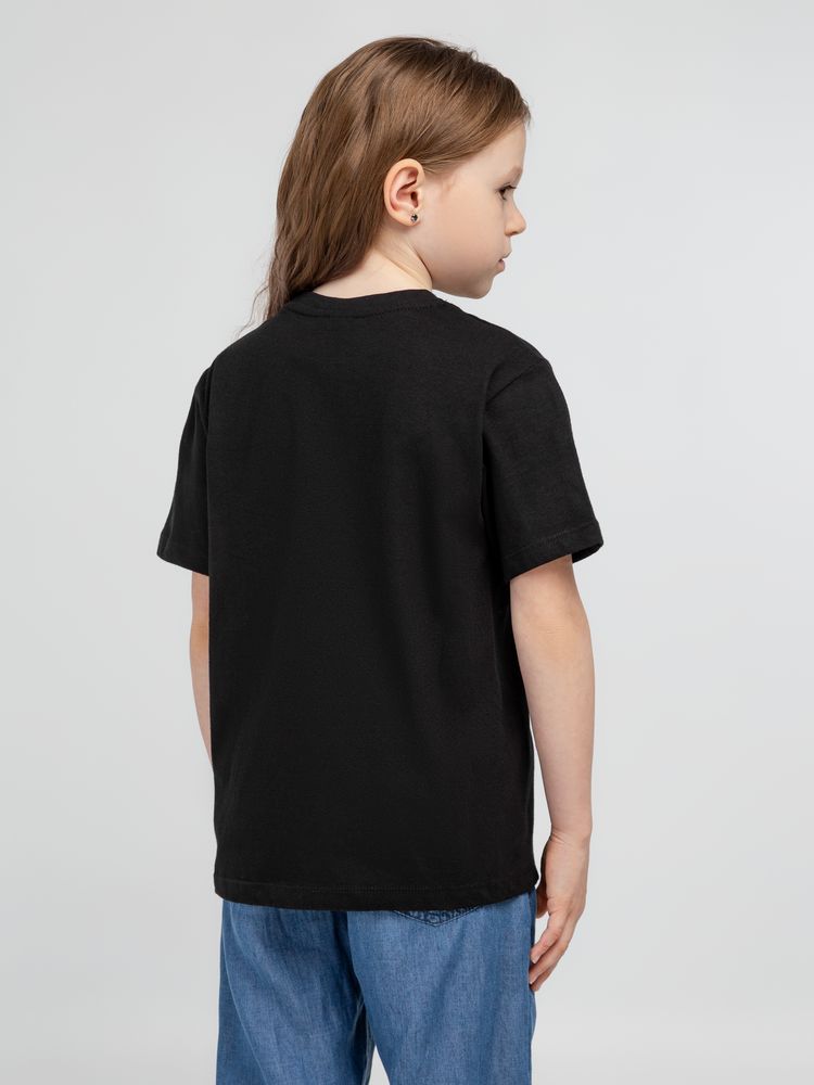 Футболка детская Regent Kids 150, черная — изображение 5