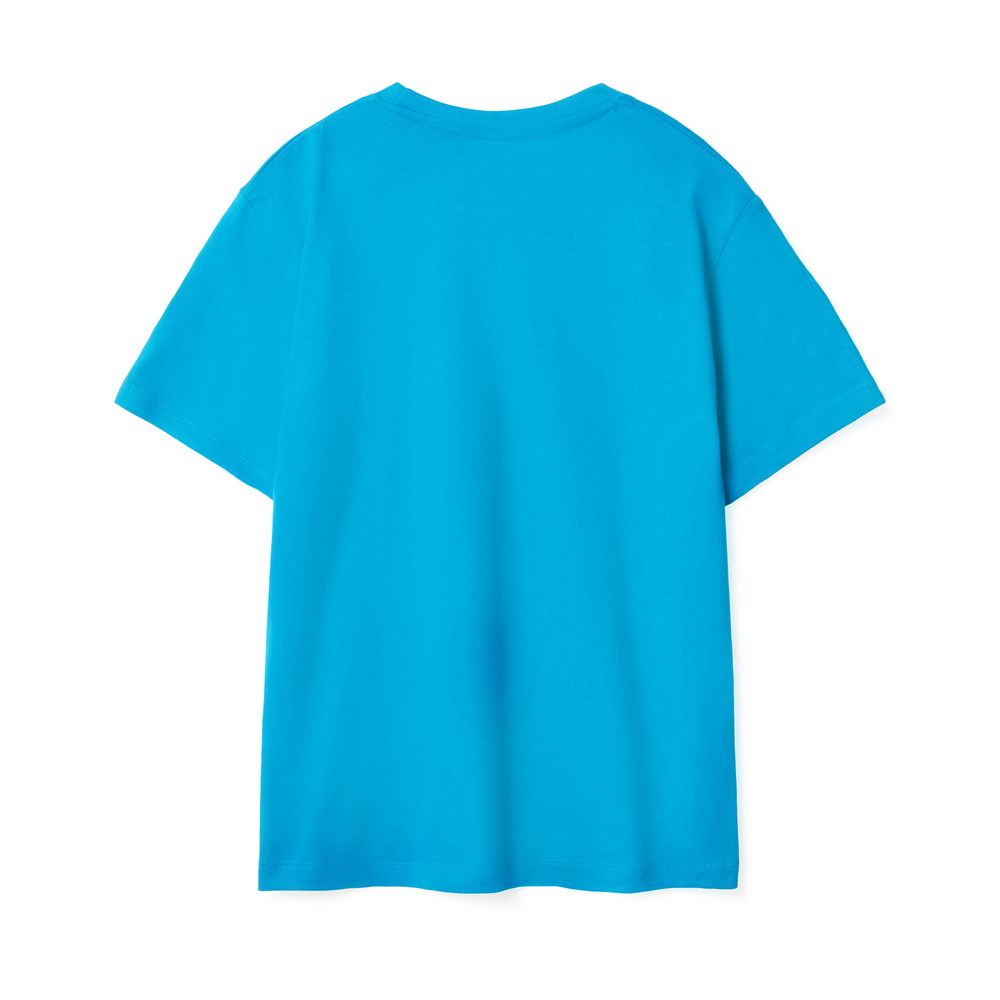 Футболка детская Regent Kids 150, бирюзовая — изображение 3