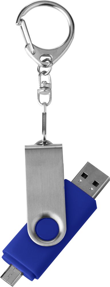 Флешка Double Twist 16 Гб синяя — изображение 3