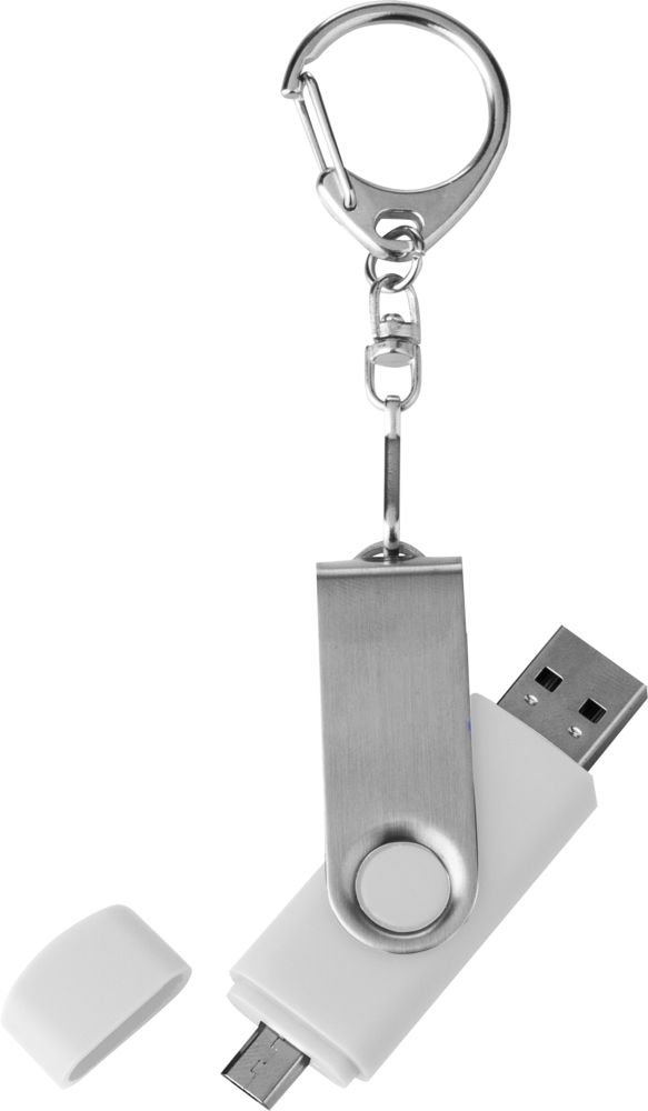 Флешка Double Twist 16 Гб белая — изображение 2