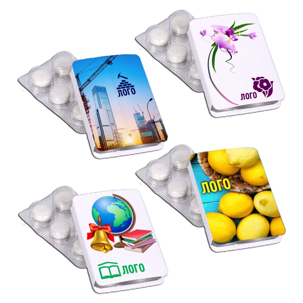 Жевательная резинка в блистере Hubba на заказ — изображение 2