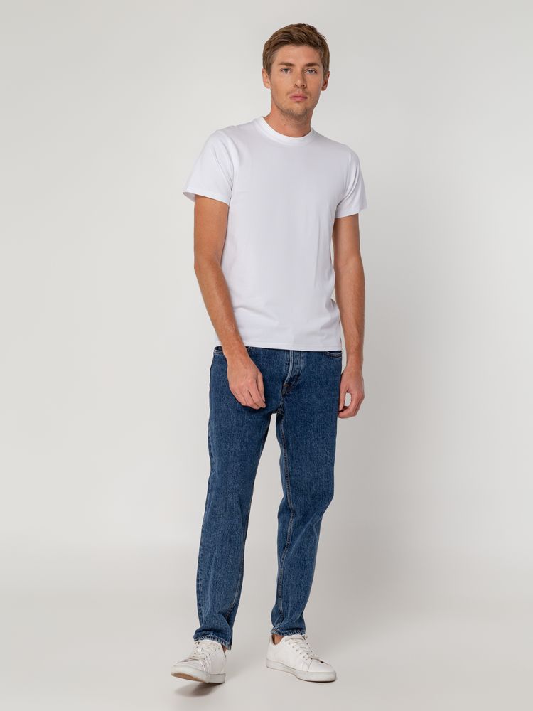 Футболка мужская T-bolka Stretch, белая — изображение 8