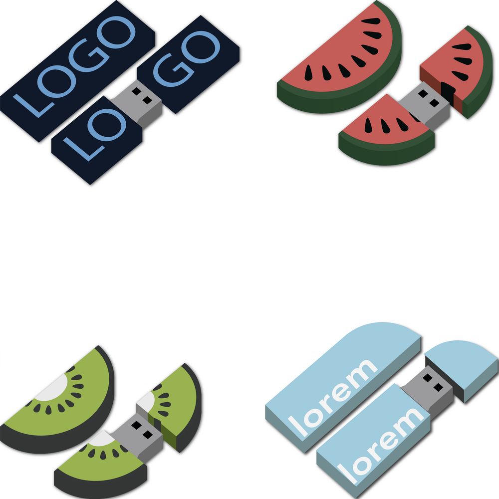 Флешки Gummi на заказ, 32 Гб — изображение 2