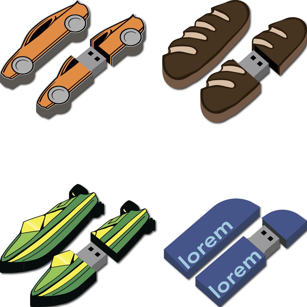 Флешка Gummi на заказ, 64 Гб — изображение 2