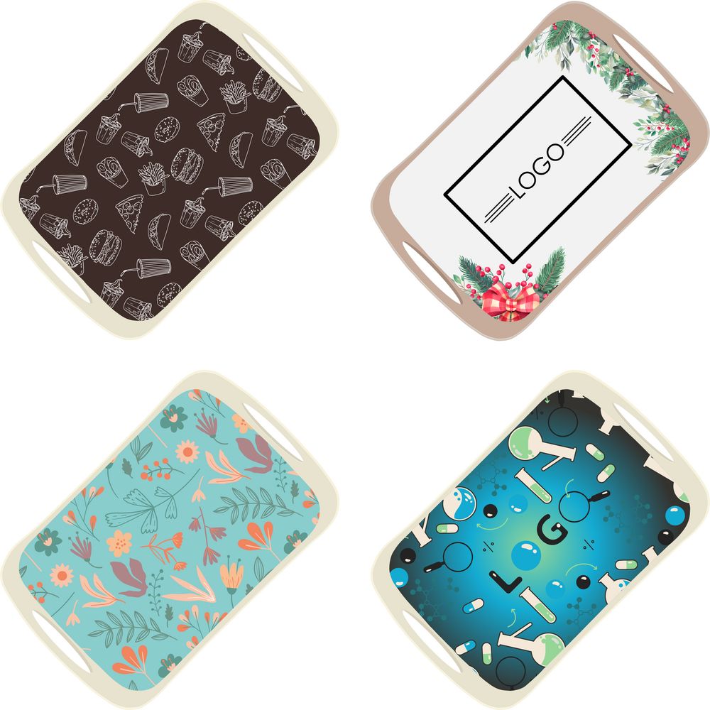 Поднос c печатью Bakke на заказ — изображение 2