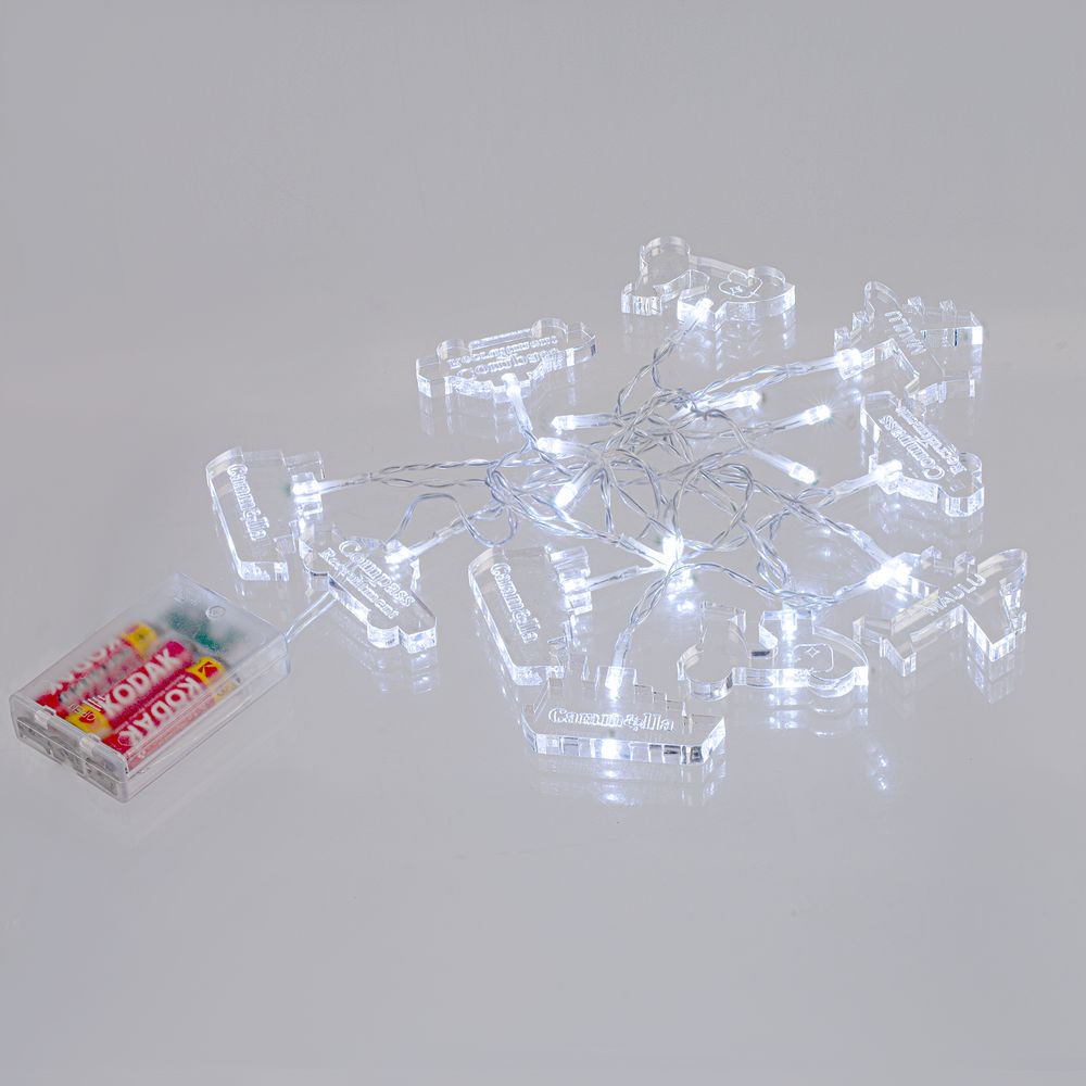 Гирлянда с индивидуальными фигурками AcryLED на заказ — изображение 5