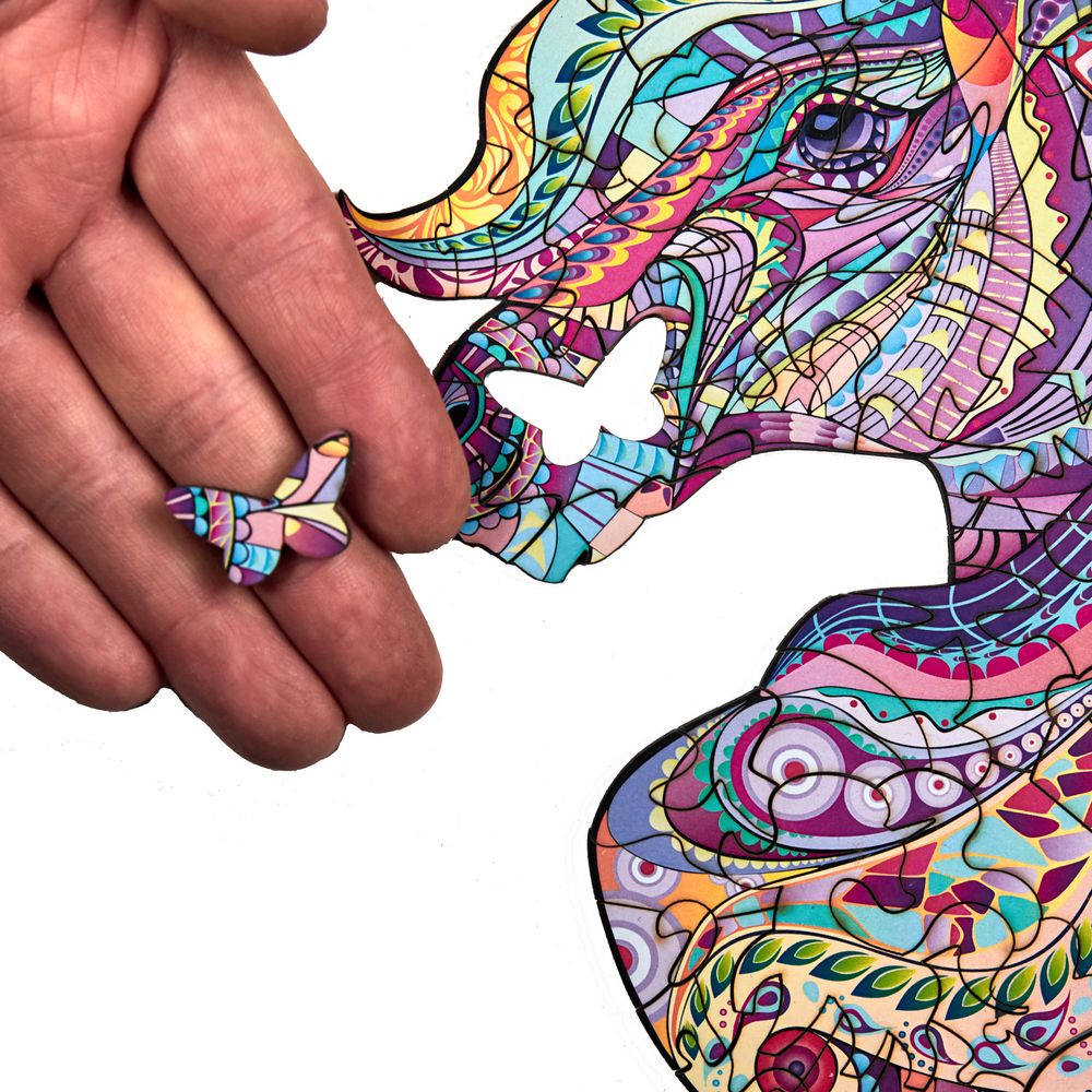 Пазлы деревянные Prezent Premium на заказ, S — изображение 5