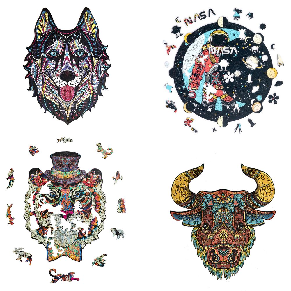 Пазлы деревянные Prezent Premium на заказ, M — изображение 2