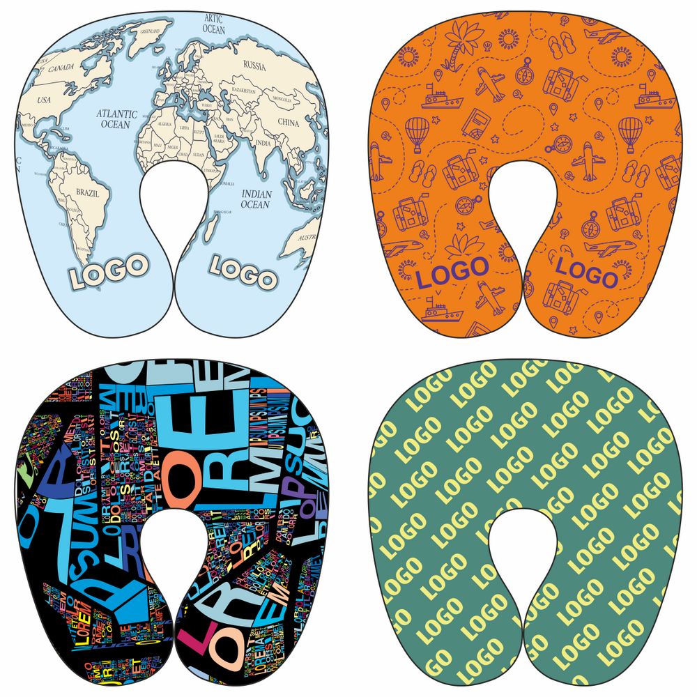 Подушка дорожная Kopf с печатью на заказ — изображение 2